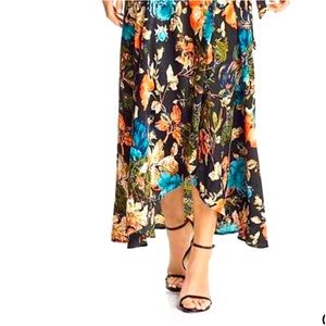 Band of gypsies wrap skirt